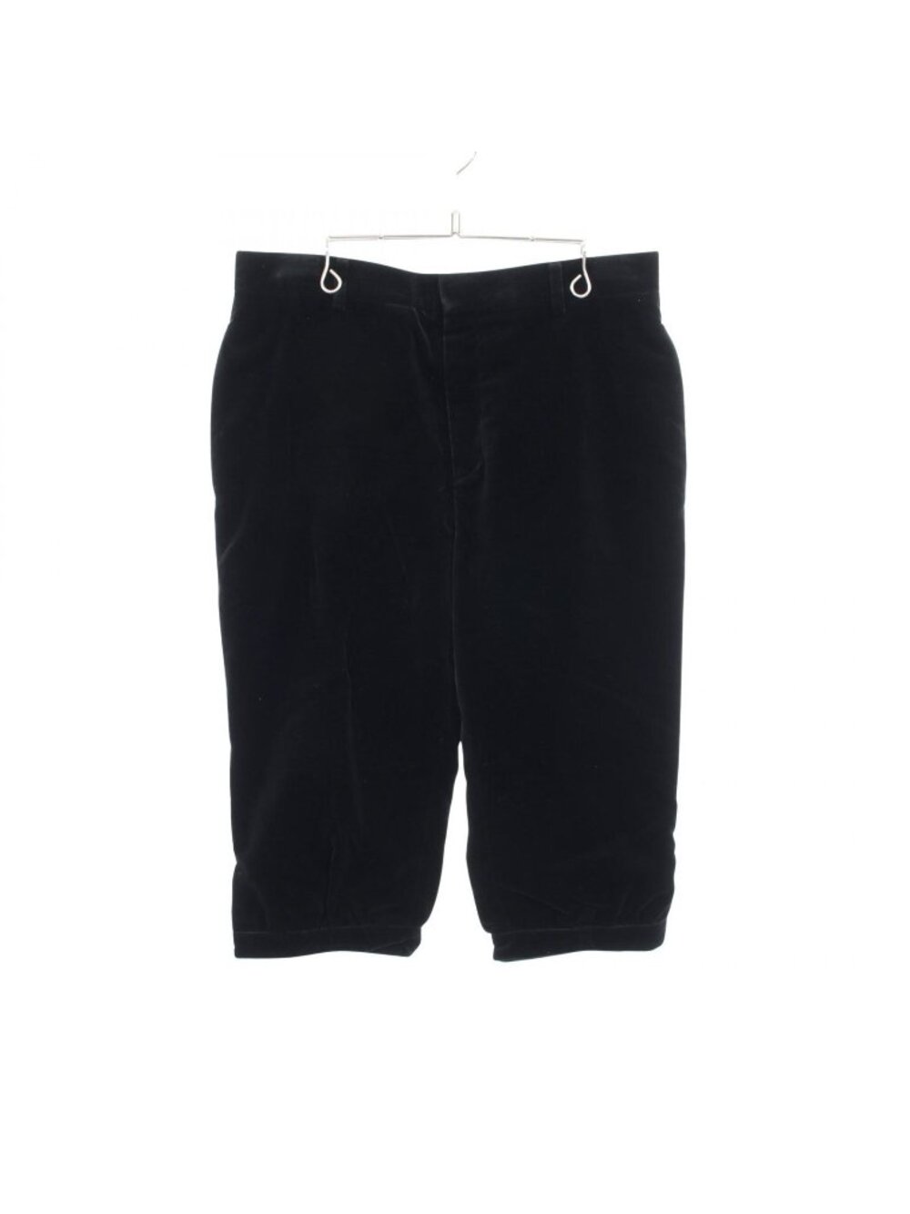 Celine Pants Velour Cropped Cotton